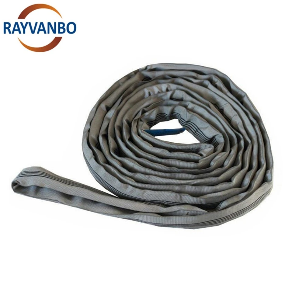 High Quality 1t 5t 10t Capacity 1-100m Customized Webbing Sling Round Sling Lifting Product For Sale best